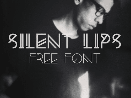 Silent Lips Font