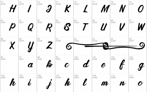 Silky  Milky Font 2