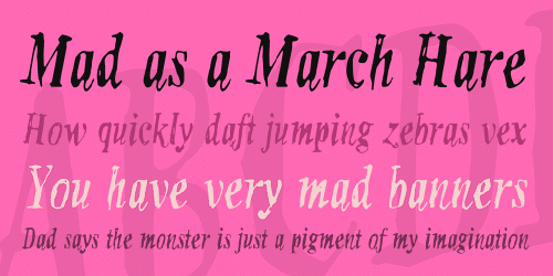 Six Feet Under Font 5
