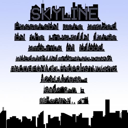 Skyline Font 2