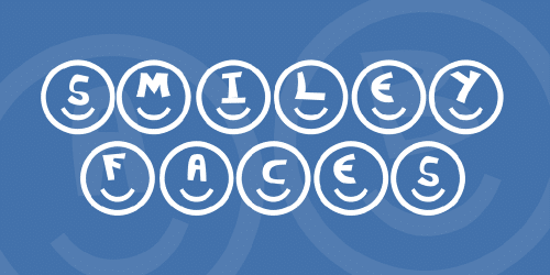 Smiley Faces Font