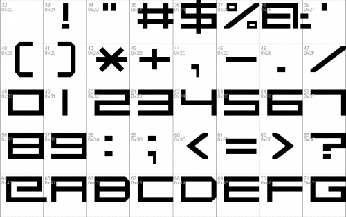 Square Sans Serif 7 Font 1