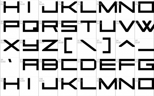 Square Sans Serif 7 Font 2