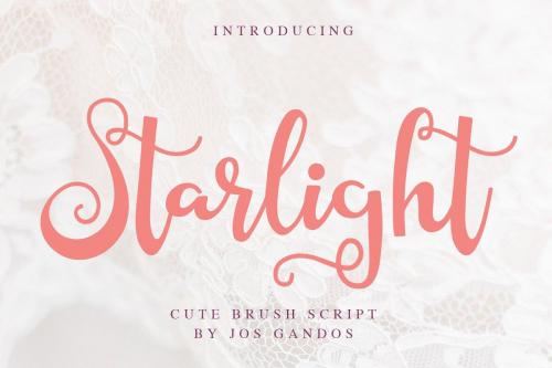 Starlight Script Style Font 1