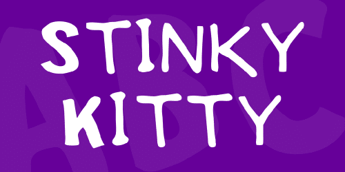 Stinky Kitty Font