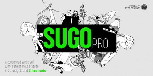 Sugo Pro Font Family