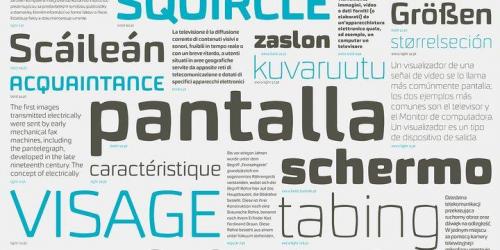 Taca Neither Square nor Circle Typeface 3