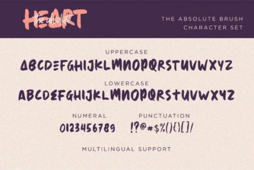 The Absolute Brush Font 8