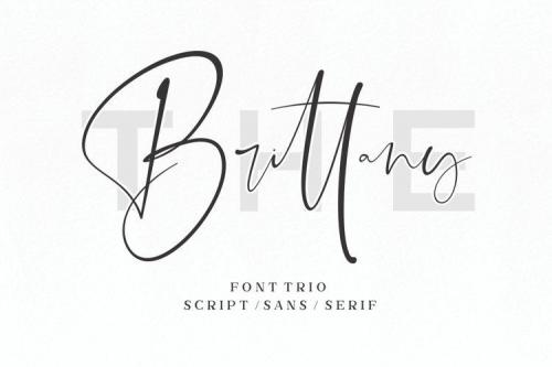 The Brittany Font Trio 1