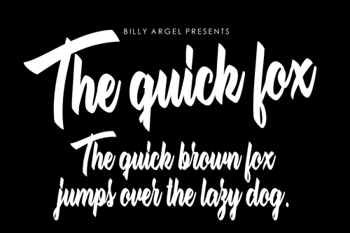 The Quick Fox Font 1