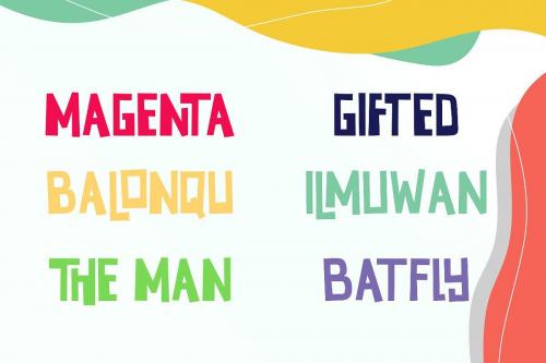 Tomatoes Cartoon Font 6