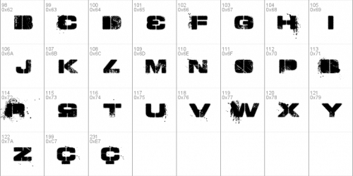 Toy Soldiers Font 2