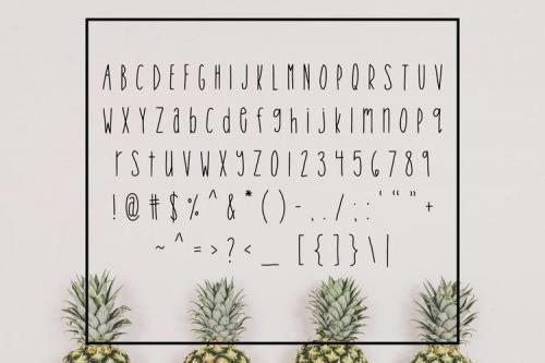 Tropic Truble Font 2