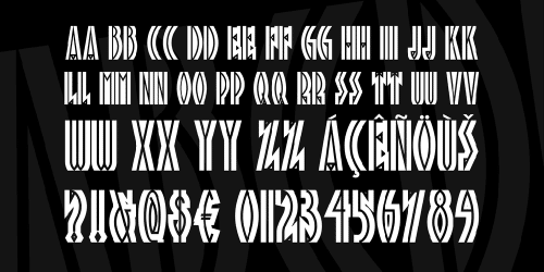 Tropicana Nf Font 1