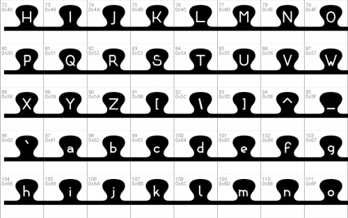 Unzip Me Font 3