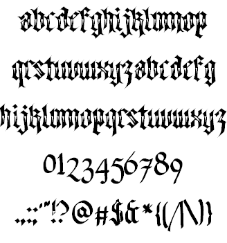 Walk Da Walk Font 2