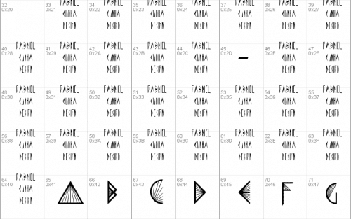 X-Prisma Font 1