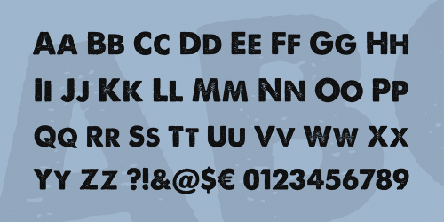 A Love Of Thunder Font 2