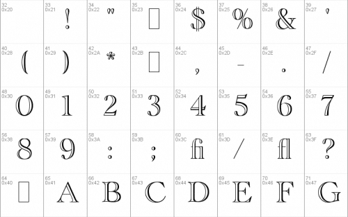 Academy Engraved Let Font