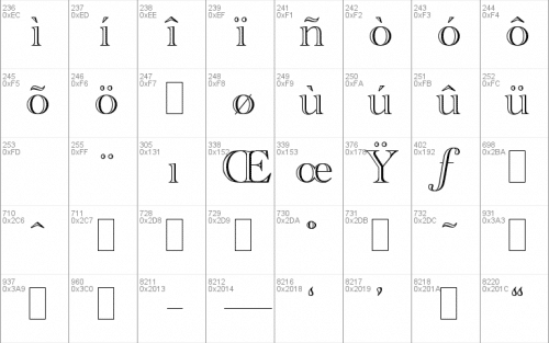 Academy Engraved Let Font 4