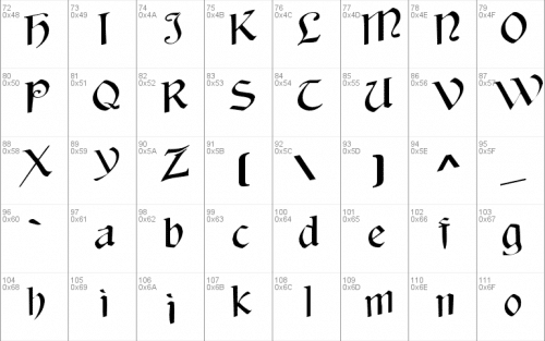 Against Font 1