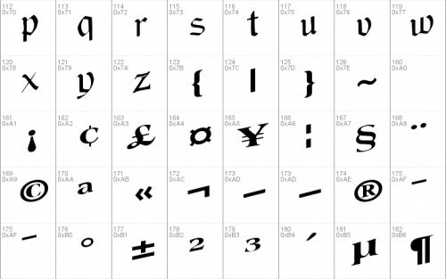 Against Font 2