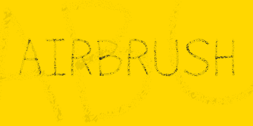 Airbrush Font