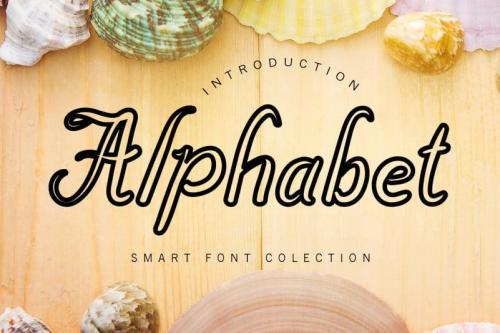 Alphabet Display Font