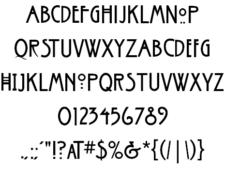 American Horror Story Font 4