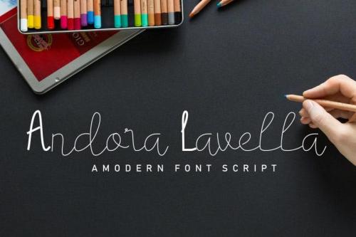 Andora Lavella Handwritten Font