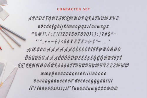 Ariestha Script Font 10