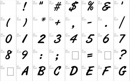 Art Brush Font