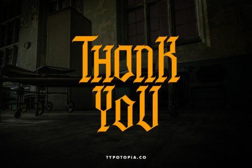 Arthur Blackletter Font 4