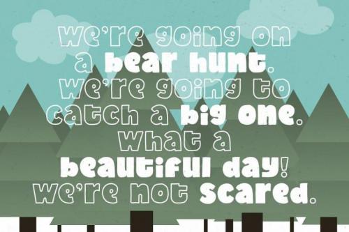 Bear Hunt Display Font 3