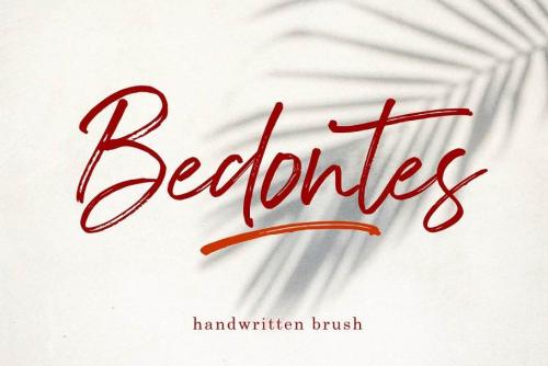 Bedontes Brush Font