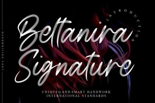 Beltanira Signature Script Font