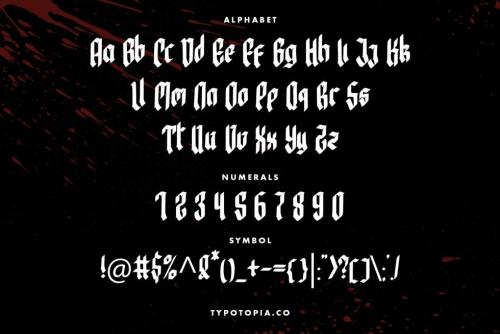Bewear Creepy Font 1