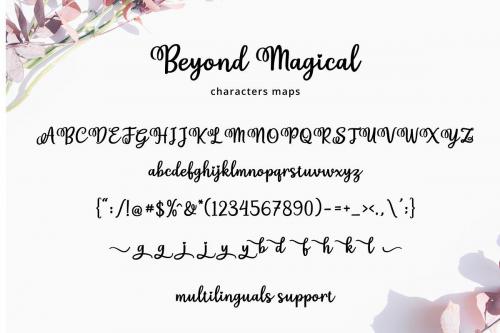 Beyond Magical Free For Persona Font 10