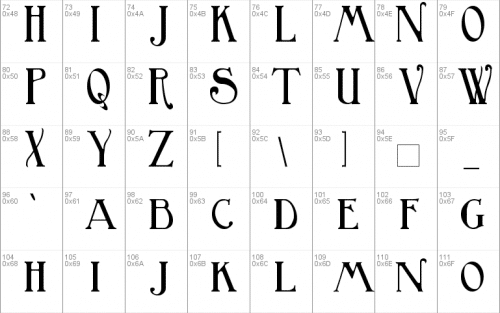 Birmingham Font 1