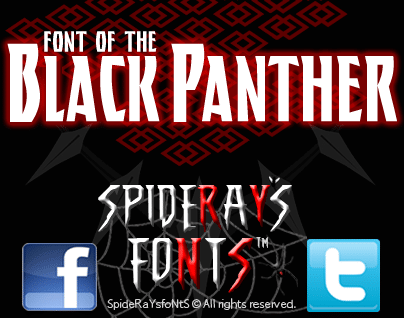 Black Panther Font