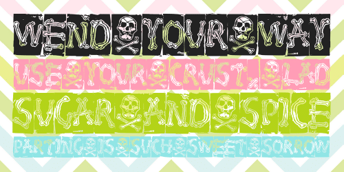 Bones Font 2