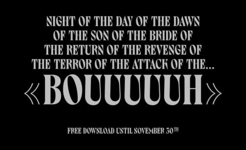Bouuuuuh Revenge – Display Font 2
