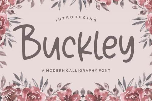 Buckley Script Font