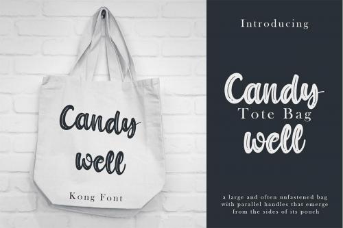 Candywell Brush Font 5