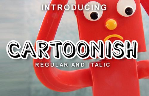 Cartoonish Font 10