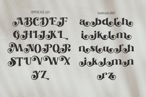 Catellos Powerful Serif Font 10
