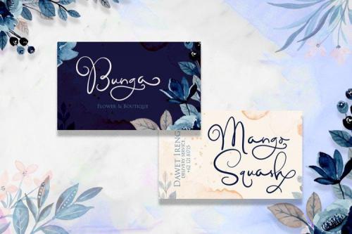 Childish Calligraphy Script Font 2