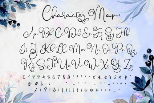 Childish Calligraphy Script Font 5
