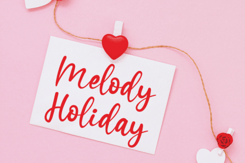Christmas Farmhouse Script Font 3