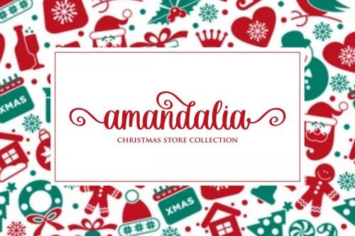 Christmas Story Calligraphy Font 7